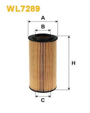 WIX FILTERS alyvos filtras WL7289